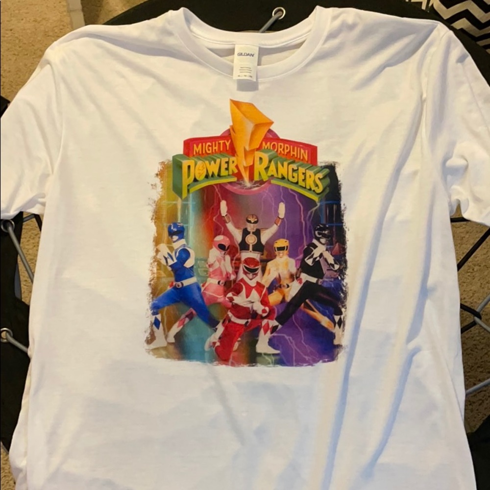 Power rangers shirt